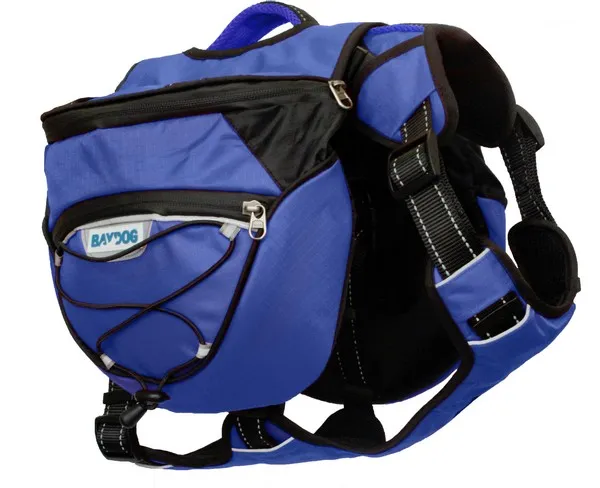 1ea Baydog Saranac Blue X-Large Backpack - Treat